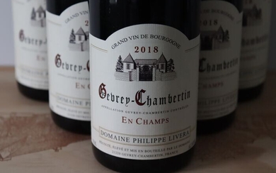 2018 Philippe Livera "En Champs" - Gevrey Chambertin - 6 Bottle (0.75L)