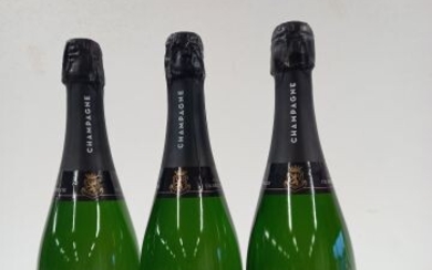 3 bouteilles de Champagne 1er Cru Charles... - Lot 31 - Enchères Maisons-Laffitte