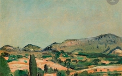 André DERAIN (1880 1954) Paysage de Provence, vers…