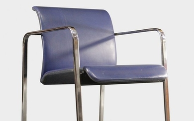 Peter Protzman for Herman Miller Chrome Frame Arm Chair