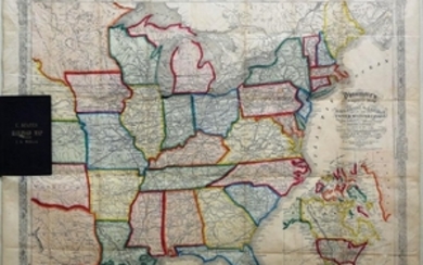 Fisher Railroad Map of US