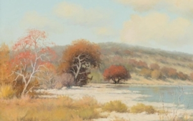 G. Harvey (1933-2017), Autumn River, oil on canvas