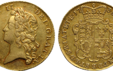 Great Britain, George II, Gold 2 Guineas, 1738