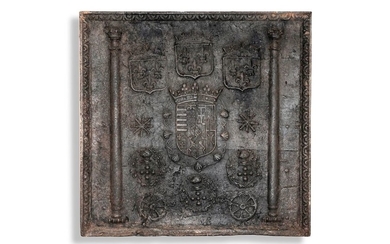 An important French louis XIV period cast iron fir…
