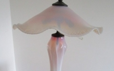 Jeremiah Lotton 2006 Art Glass Lamp