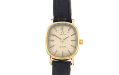 OMEGA - a lady's gold plated De Ville wrist watch with a Vertex watch. View more details