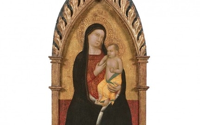 Puccio di SIMONE Actif à Florence et dans les Marches de 1335-1340 à 1360 La Vierge à l'Enfant
