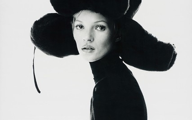 Steven Klein, Girl with Hat (Kate Moss)