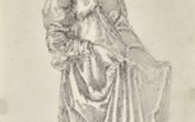 STUDY FOR THE GARLAND, Sir Edward Coley Burne-Jones, Bt., A.R.A., R.W.S.