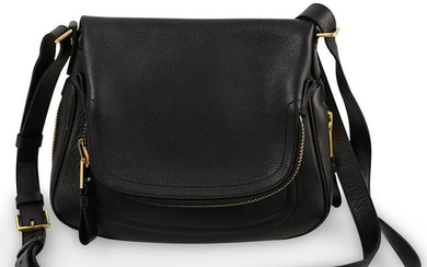 Tom Ford 'Jennifer' Grained Leather Shoulder Bag