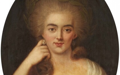 English School 18th century - Portrait of a Lady