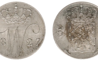 5 Cent 1827 U (Sch. 317) - XF/UNC