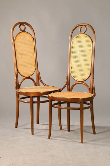 6 Thonet chairs, model no. 80, 20th century,...