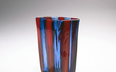 Gio Ponti, 'A fasce verticale' vase, 1950s