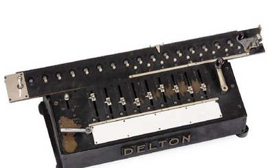 Bunzel-Delton No. 5 Calculating Machine, 1908 onwards