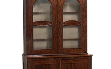 A 19th Century American Mahogany Bookcase.