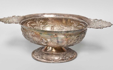 A Dutch Silver Brandy-Bowl, With Pseudomarks, Further Marked With English...
