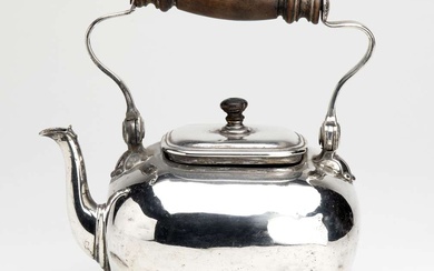 A Dutch silver kettle, The Hague