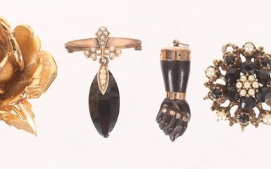 A Group of Vintage and Antique Jewelry