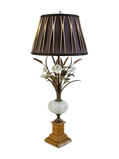 A Murano Glass Table Lamp