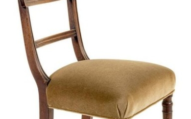 A Regency Style Mahogany Side Chair