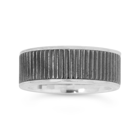 A Titanium and Sterling Silver Ring, Tiffany & Co.