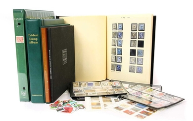 A large quantity of GB and world stamps