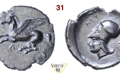 ACARNANIA - Leucas (375-350 a.C.) Statere D/ Pegaso in volo...