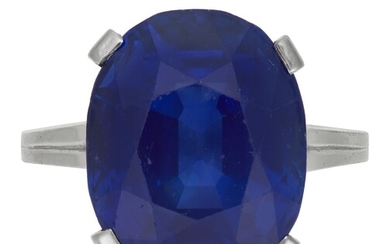AN IMPORTANT SAPPHIRE RING