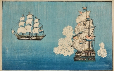 ANONYMOUS, EDO PERIOD, 19TH CENTURY | DUTCH SHIPS