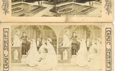 ANTIQUE Stereographic Cards (12)