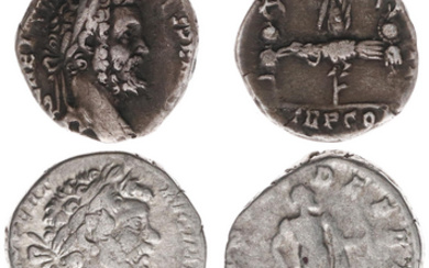 AR Denarius (Rome AD 196-197, 3.15g) - L SEPT SEV...