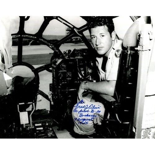 [ATOMIC BOMB]: OLIVI FRED (1922-1989) American Lieutenant-Co...