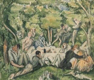 After Paul Cézanne (French, 1839-1906) Le déjeuner sur l'herbe