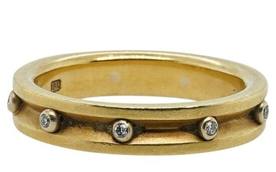 Alex Soldier 18k Gold and Diamond Ring