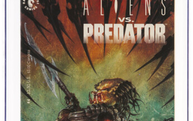 Aliens Vs. Predator #4 (Dark Horse, 1990) CGC NM/MT...