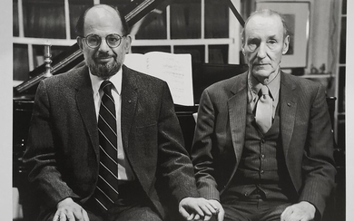 Allen Ginsberg and Williams S. Burroughs