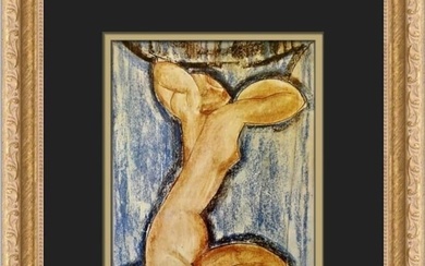 Amedeo Modigliani Caryatid Custom Framed Print