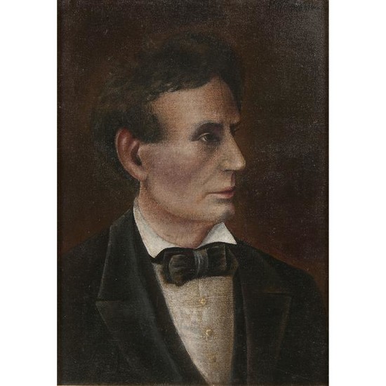 American School, Portrait of Abraham Lincoln