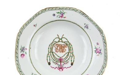 An Antique Soup Plate from the Ronald Reagan White House