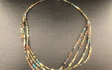 Ancient Egyptian Faience Necklace Turquoise