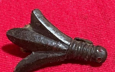 Ancient Roman Bronze Fibula - 33 mm