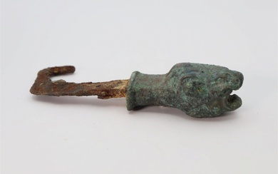 Ancient Roman Bronze Key 1st- 3rd Century AD