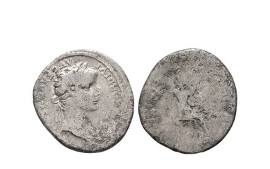 Ancient Roman Imperial Coins - Tiberius - Tribute Penny - Livia AR Denarius