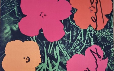 Andy Warhol (after) - Flowers, 1981