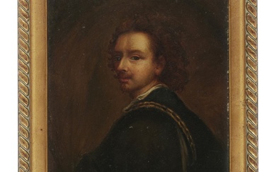 Anonimo del XIX secolo Ritratto di Antoon Van Dyck.
