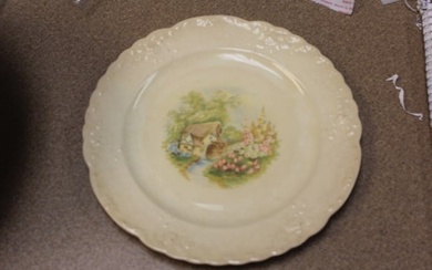 Antique Pottery Plate