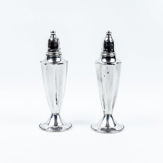 Art Deco style salt and pepper shaker set, made...