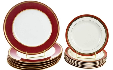 Assembled Set of Fourteen Minton and Tiffany & Co.