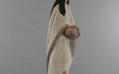 Austin Sculpture ACOMA Standing Indian, Signed